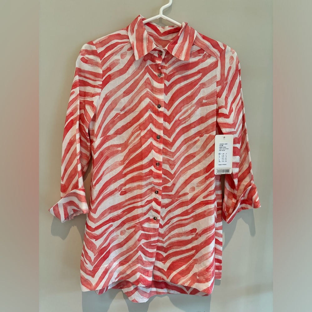 iLinen NWT Blouse. Size XS